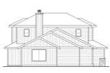 Country House Plan - Oakview 46601 - Left Exterior