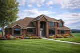 Classic House Plan - Richfield 46624 - Front Exterior
