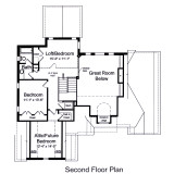 Secondary Image - European House Plan - Willowby 46630 - 2nd Floor Plan