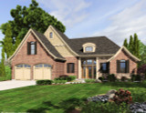 European House Plan - Willowby 46630 - Front Exterior