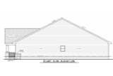 Craftsman House Plan - Honey Creek 46714 - Right Exterior