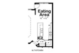Craftsman House Plan - Honey Creek 46714 - Optional Floor Plan