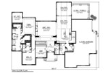 Mediterranean House Plan - 46796 - 1st Floor Plan