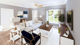 Cottage House Plan - 46923 - Living Room