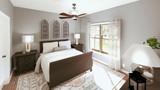 Cottage House Plan - 46923 - Master Bedroom