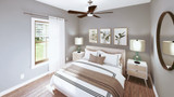 Cottage House Plan - 46923 - Bedroom
