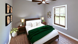 Cottage House Plan - 46923 - Bedroom