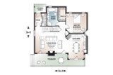 Cottage House Plan - Touchstone 46969 - 1st Floor Plan