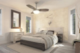 Cottage House Plan - Touchstone 46969 - Master Bedroom