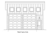Modern House Plan - 47053 - Front Exterior