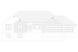 Traditional House Plan - Jamestown 47116 - Front Exterior
