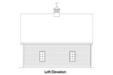 Cape Cod House Plan - 47139 - Left Exterior