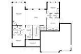 Craftsman House Plan - Palmer 47200 - Basement Floor Plan