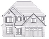 Traditional House Plan - Bucyrus 47359 - Front Exterior