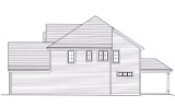 Traditional House Plan - Bucyrus 47359 - Right Exterior