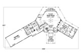 Craftsman House Plan - Duvall 47695 - 1st Floor Plan