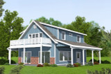 A-Frame House Plan - 47839 - Front Exterior