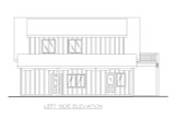 A-Frame House Plan - 47839 - Left Exterior