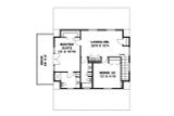 A-Frame House Plan - 47839 - 2nd Floor Plan
