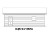 Traditional House Plan - 47840 - Right Exterior