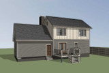 Country House Plan - 47941 - Rear Exterior