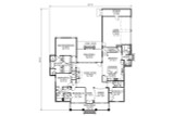 European House Plan - Shenandoah 48009 - 1st Floor Plan