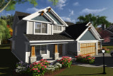 Traditional House Plan - 48095 - Front Exterior