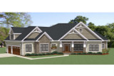 Craftsman House Plan - Covington 48137 - Front Exterior