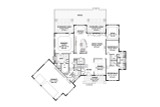 Craftsman House Plan - Covington 48137 - 1st Floor Plan