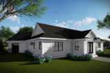 Secondary Image - Farmhouse House Plan - 48141 - Rear Exterior