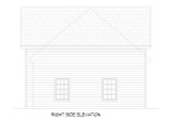 Traditional House Plan - 48143 - Right Exterior