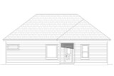 Secondary Image - Cottage House Plan - Hidden Creek 48254 - Rear Exterior