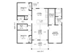 Cottage House Plan - Hidden Creek 48254 - 1st Floor Plan