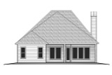 Cottage House Plan - 48303 - Rear Exterior