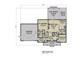 Farmhouse House Plan - 48489 - 1st Floor Plan