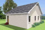 Cottage House Plan - 48546 - Rear Exterior