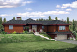 Craftsman House Plan - Illahe 48578 - Front Exterior