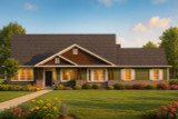 Country House Plan - Ashley 48625 - Front Exterior