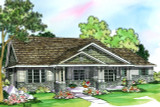 Country House Plan - Ashley 48625 - Front Exterior