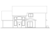 Craftsman House Plan - Westdale 48642 - Rear Exterior