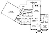 Mediterranean House Plan - Chatsworth 48653 - 1st Floor Plan