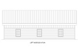 Modern House Plan - Shoreline 48687 - Left Exterior
