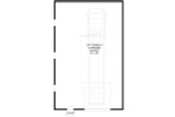 Modern House Plan - Shoreline 48687 - 1st Floor Plan