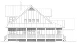 Farmhouse House Plan - Carefree Farmhouse 48721 - Left Exterior