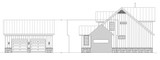 Farmhouse House Plan - Carefree Farmhouse 48721 - Right Exterior