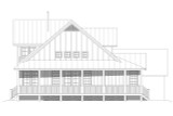 Farmhouse House Plan - 48721 - Left Exterior