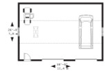 Traditional House Plan - Larson 2 48728 - 1st Floor Plan