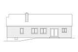 Secondary Image - Traditional House Plan - 48752 - Rear Exterior