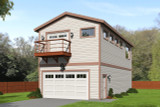 Traditional House Plan - Reed 48800 - Front Exterior
