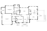 Craftsman House Plan - Anderson 48858 - 1st Floor Plan
